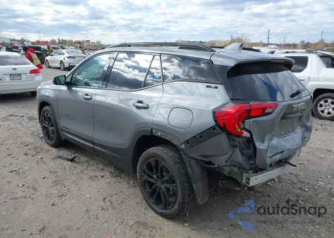 2021 GMC Terrain Awd Sle из США, поврежденный, VIN 3GKALTEVXML377529